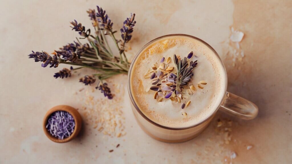 Iced Lavender Oatmilk Latte