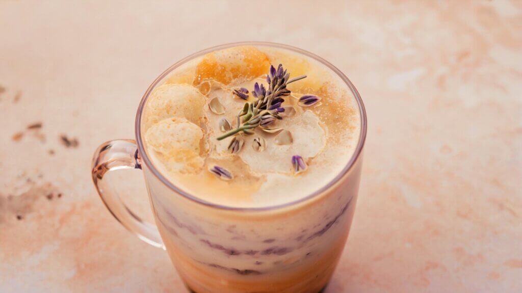 Lavender Oat Milk Latte