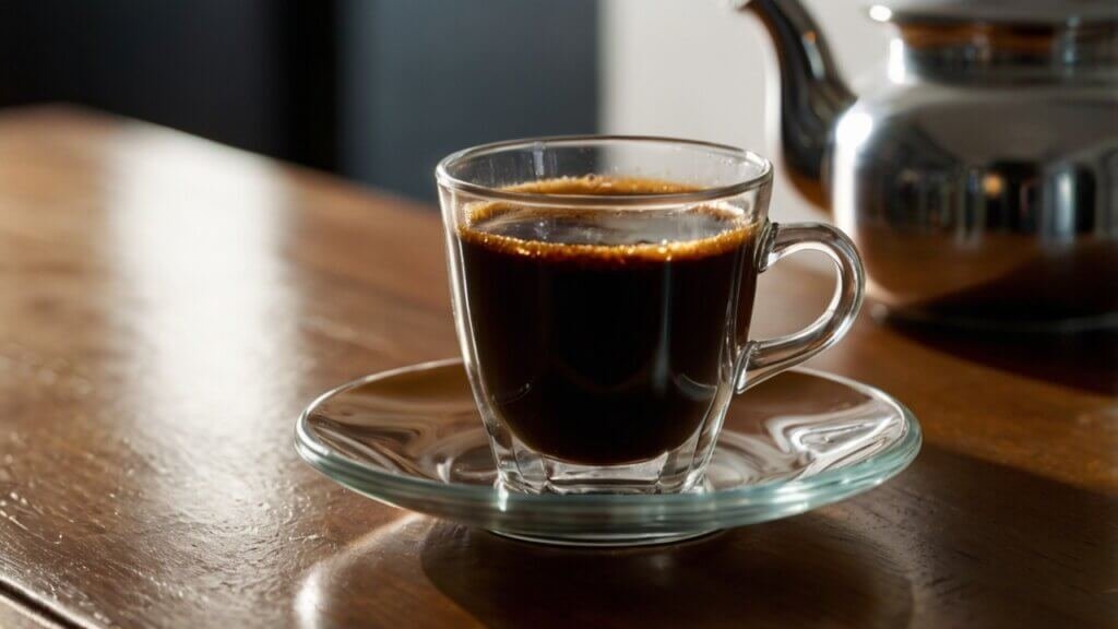 Long Black Coffee Drink