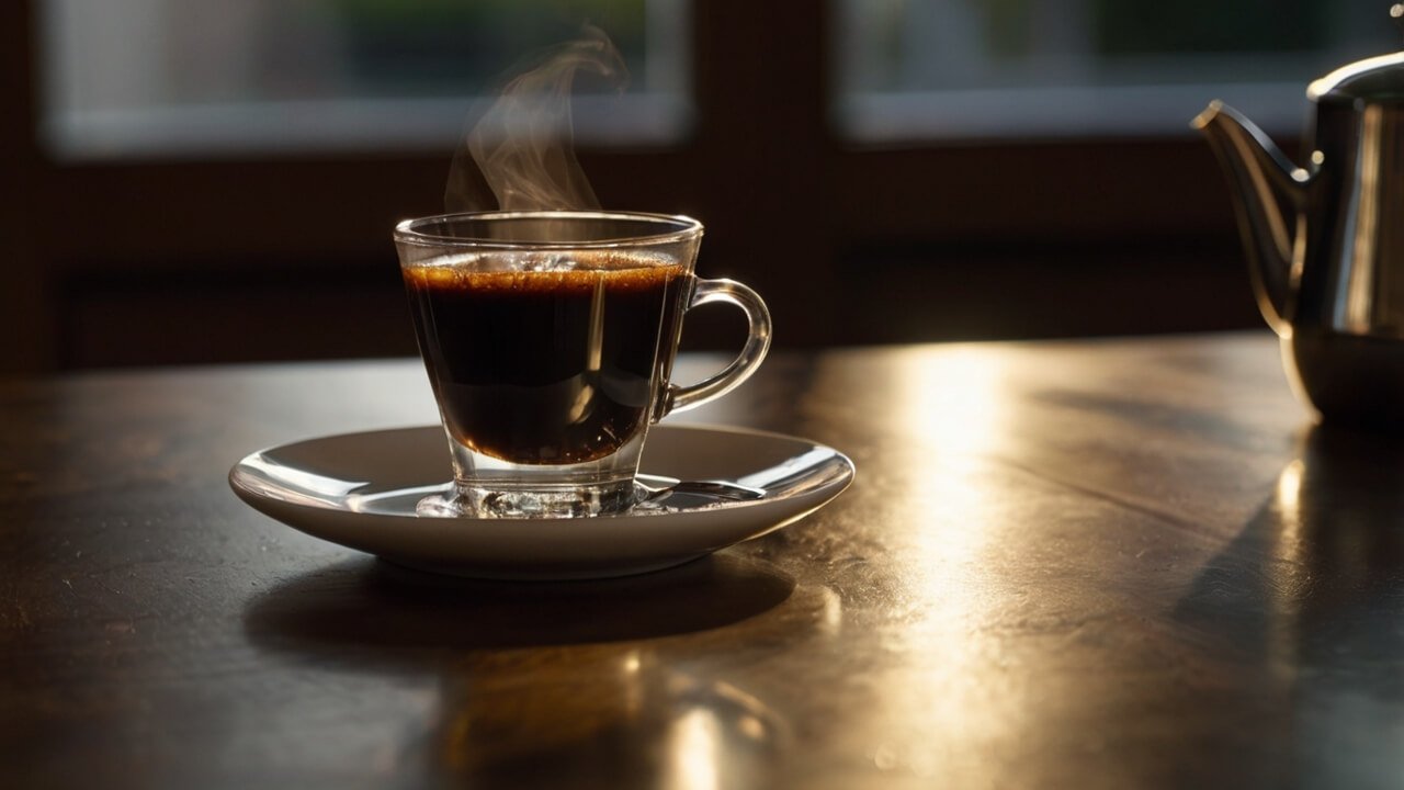 Long black coffee a blend of tradition