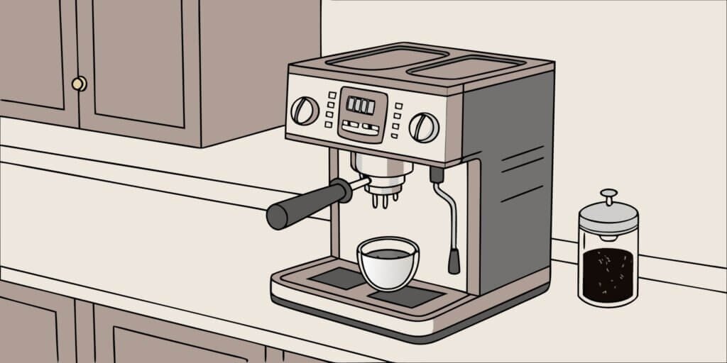 Modern Espresso Machine