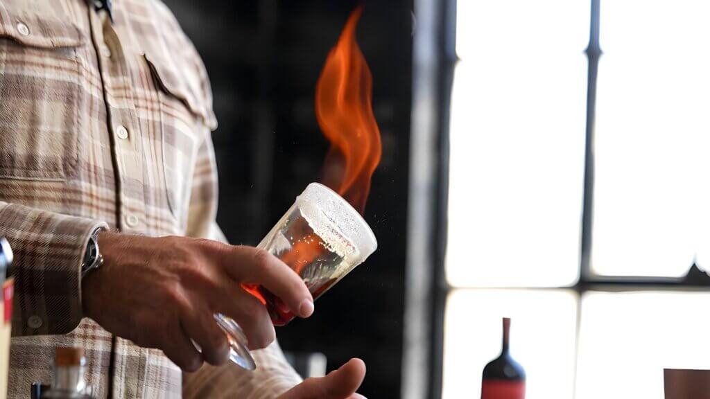 Flaming Spanish Coffee