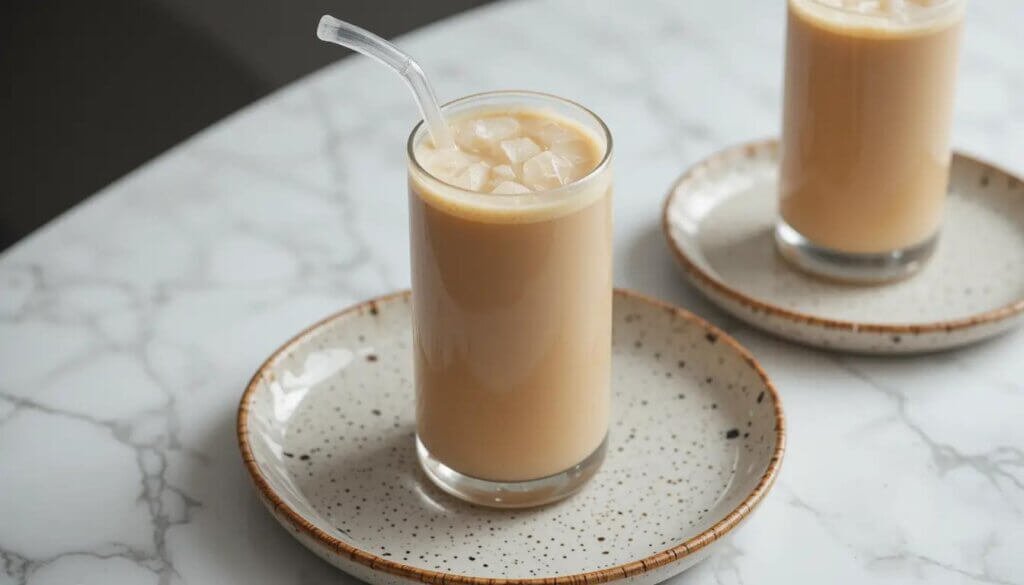 Vanilla Iced Latte at Home