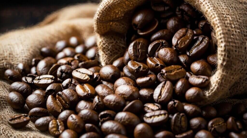 Freshly Roasted Coffee Beans