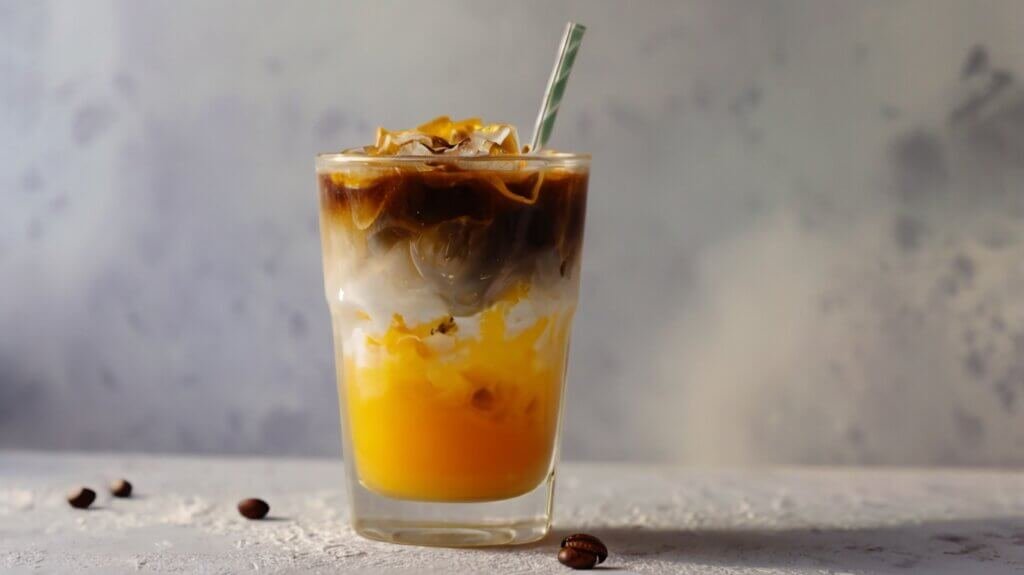 Iced Mango Latte