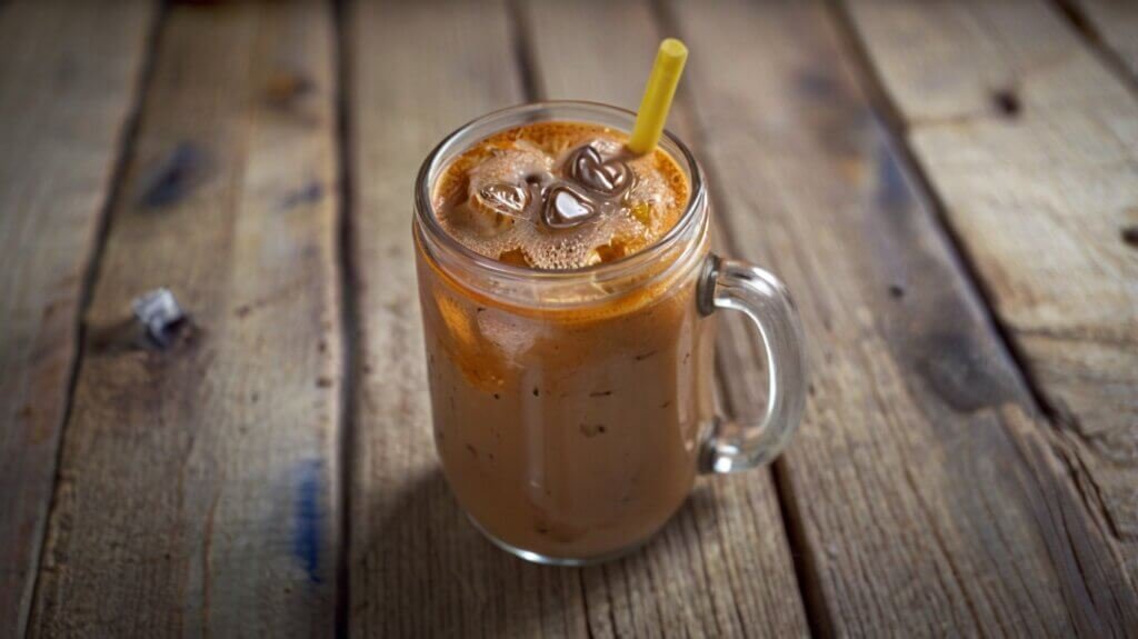 Iced Coconut Mocha Coffee Recipe