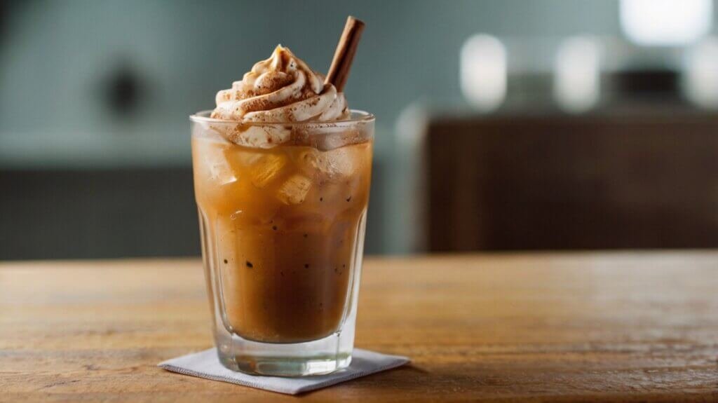 Iced Honey Cinnamon Latte