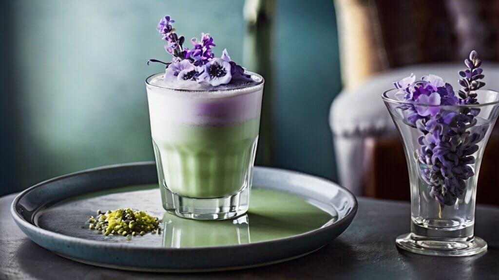 Matcha Lavender Latte