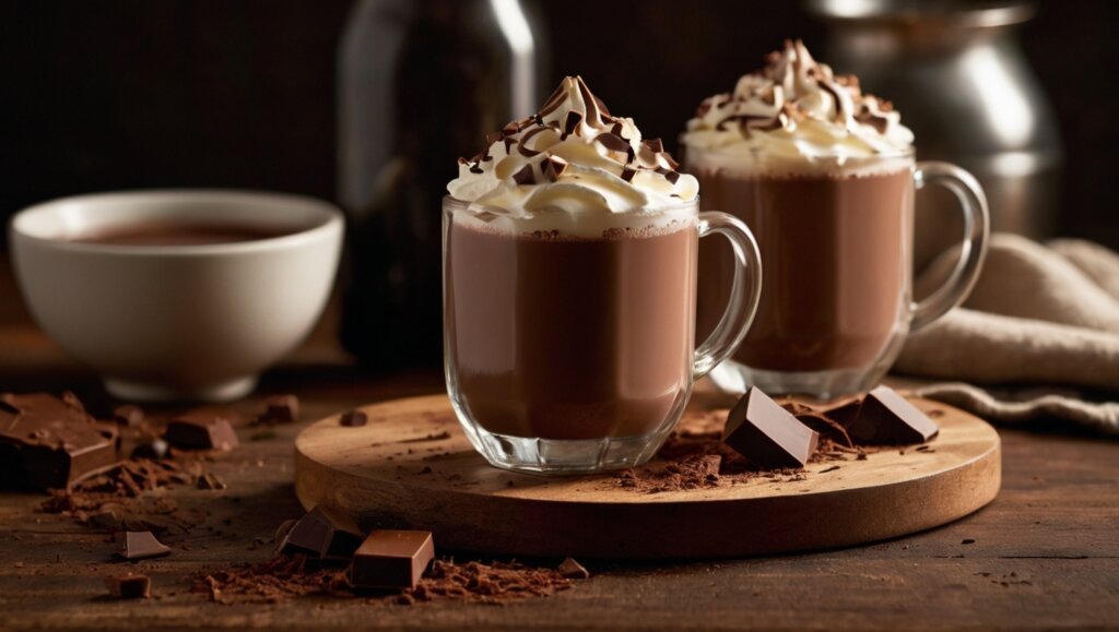 Hot Coffee with Chocolate