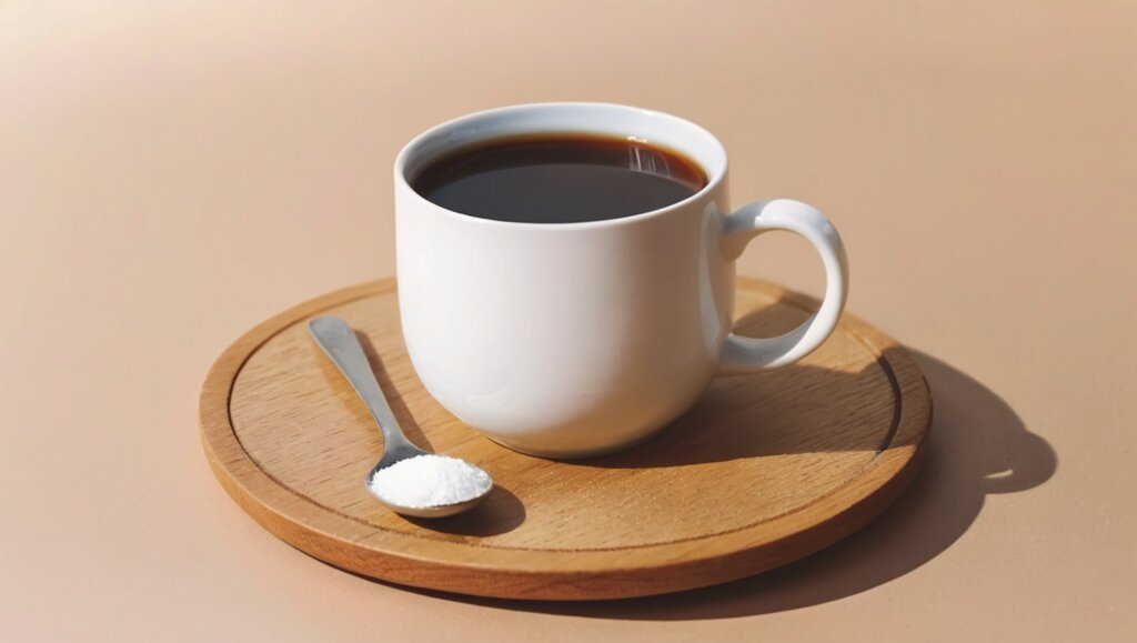 Collagen Powder in Coffee